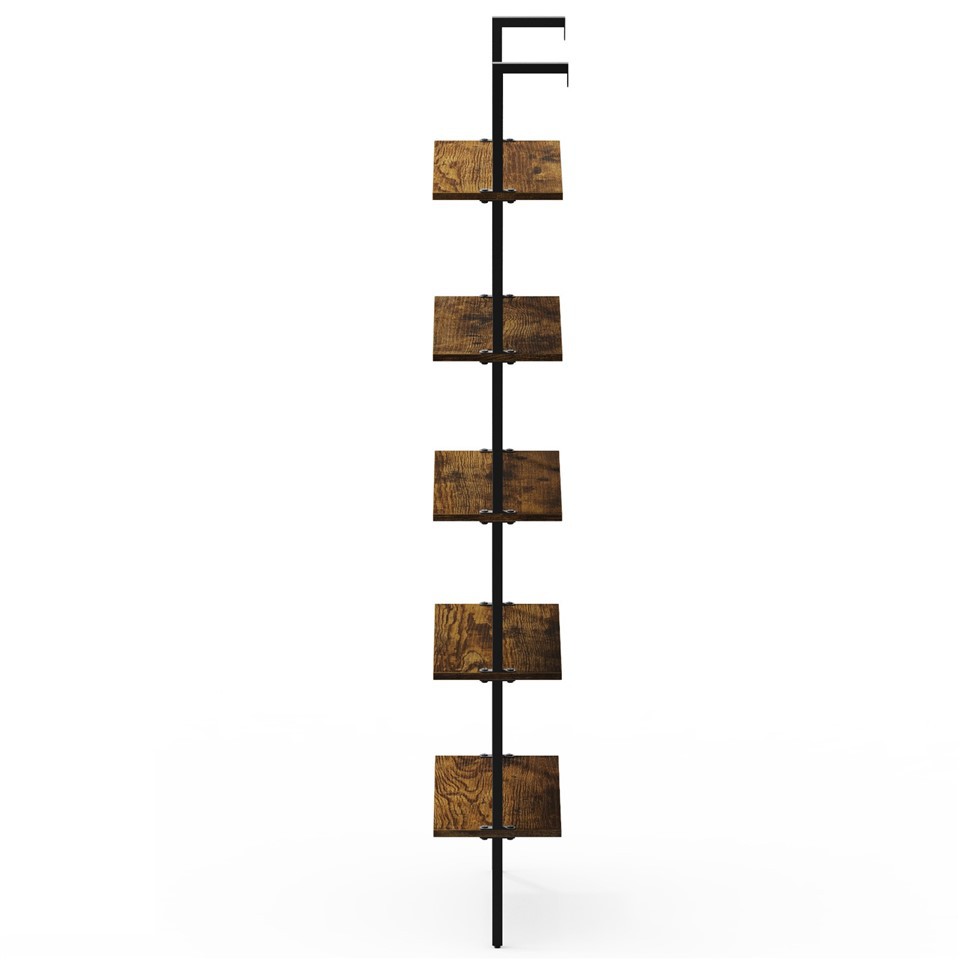5-Tier Ladder Bookcase – Space-Smart Storage & Display
