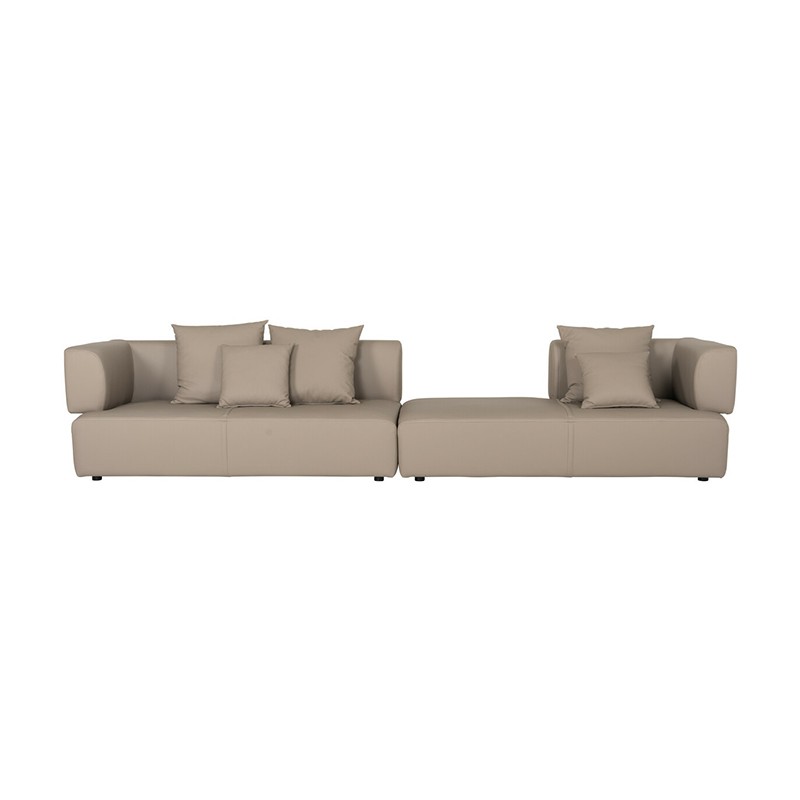 Leather 2-Piece Sectional