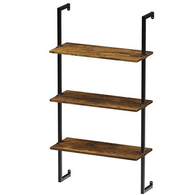 3-tier Wall-Mounted Ladder Shelf